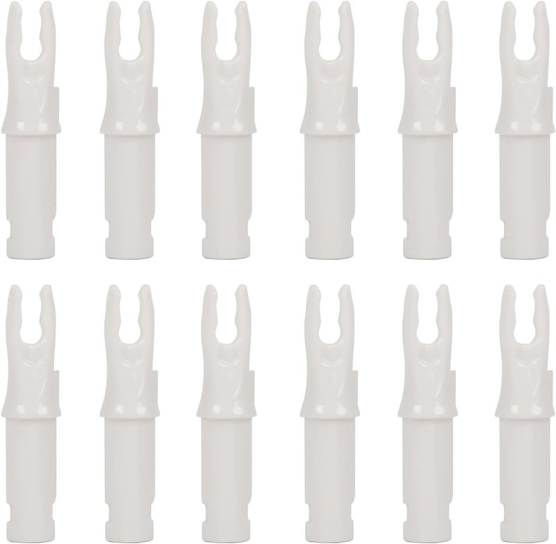 SOPOGER 50 Packs Archery Arrows Nocks - Arrow Inserts for Carbon Arrows .244/6.20mm Plastic Arrow Nocks for DIY Hunting Shooting - Image 2